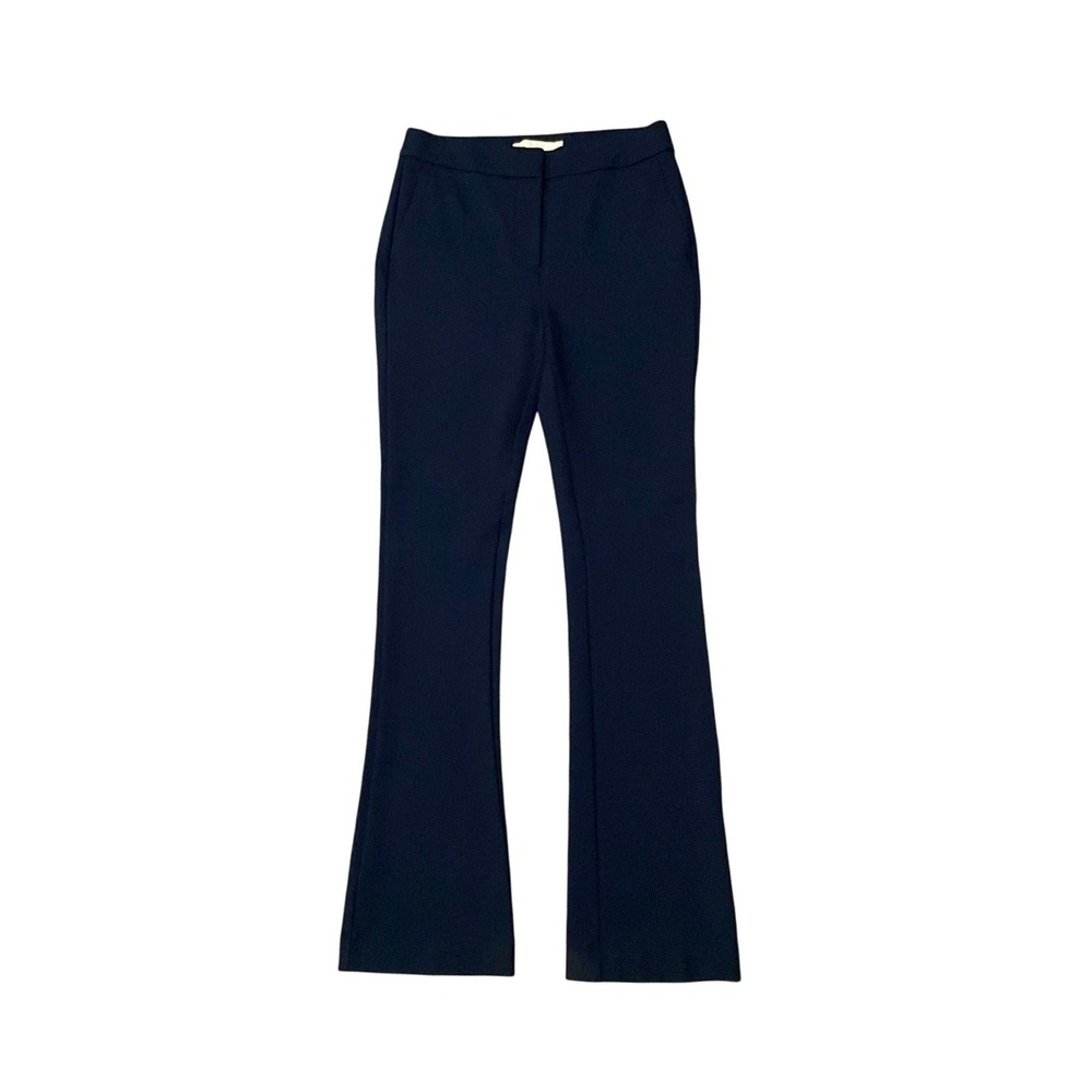 Boden Navy Flare Pants Womens Bootcut‎ Stretch Tailored Work Office 8L Tall
